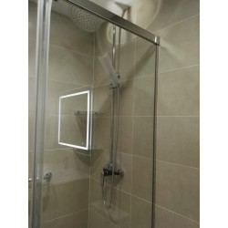 Grifo ducha cromo - negro modelo MISURI